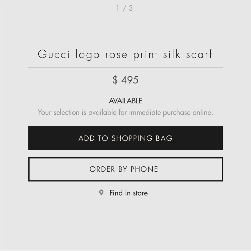 Gucci women’s scarf - Picture 6 of 7